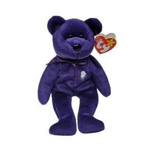 Ty Beanie Baby Princess Diana Bear Vintage 1997 Rare Tag Errors